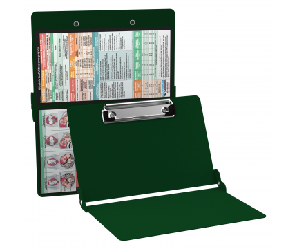 WhiteCoat Clipboard® - Green OB Ultrasonography Edition